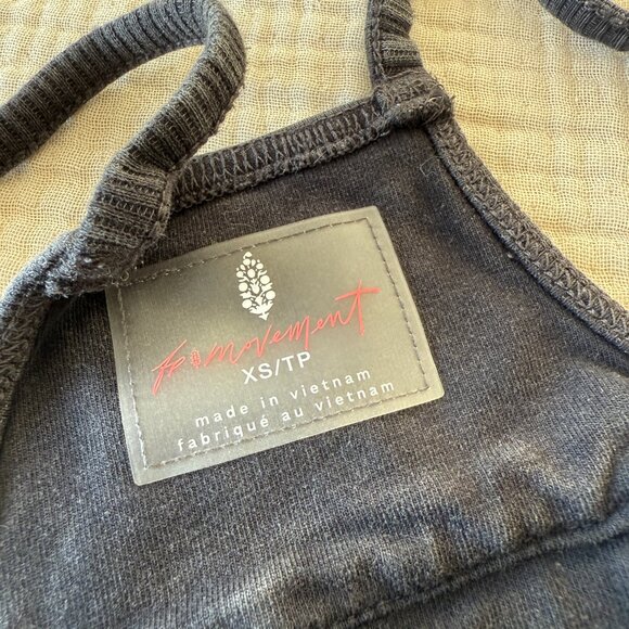 Free People - Hot Shot Onesie - Washed Black - XS - Picture 10 of 10